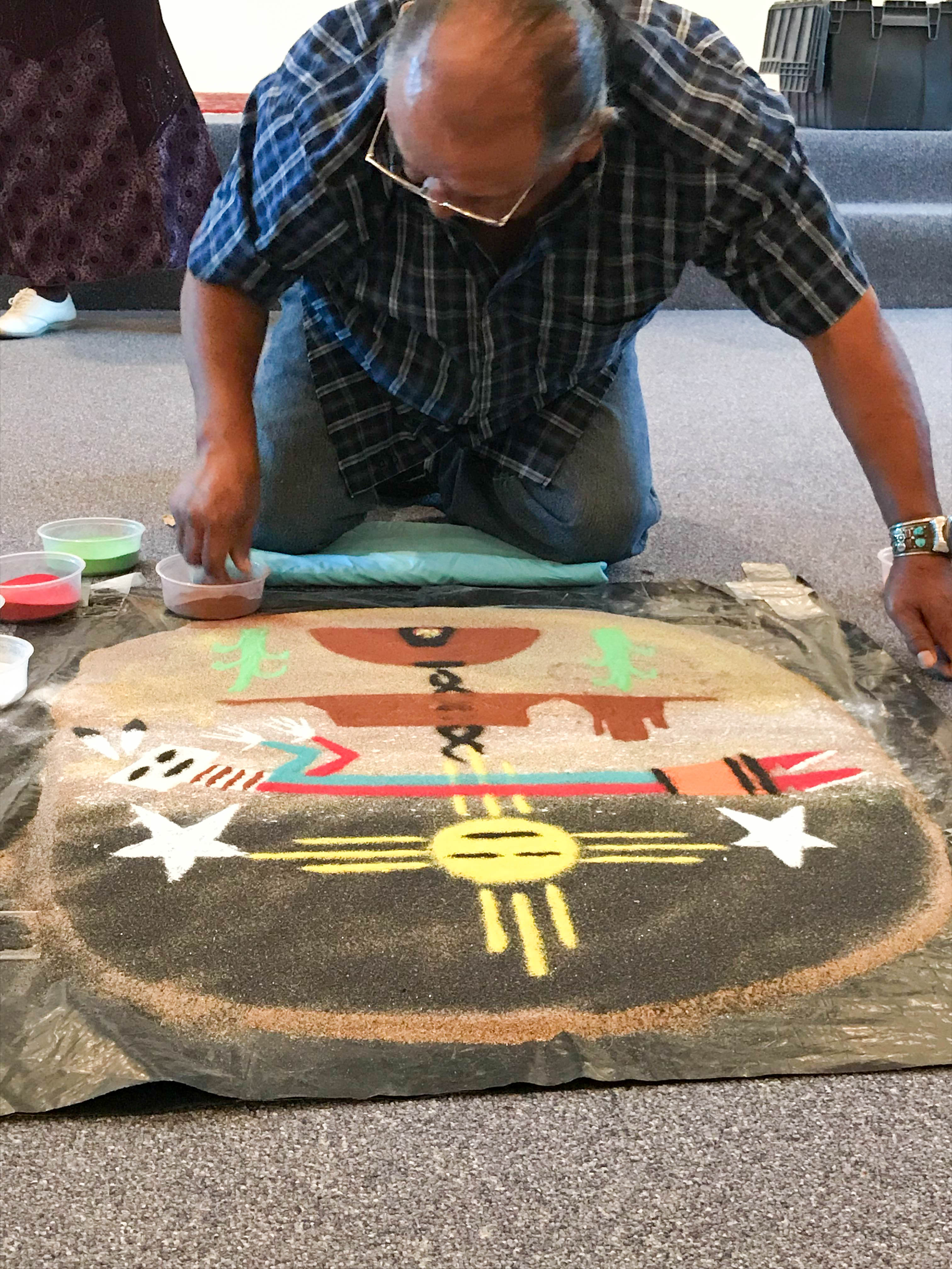 Navajo Sand Painting Albuquerque, NM
