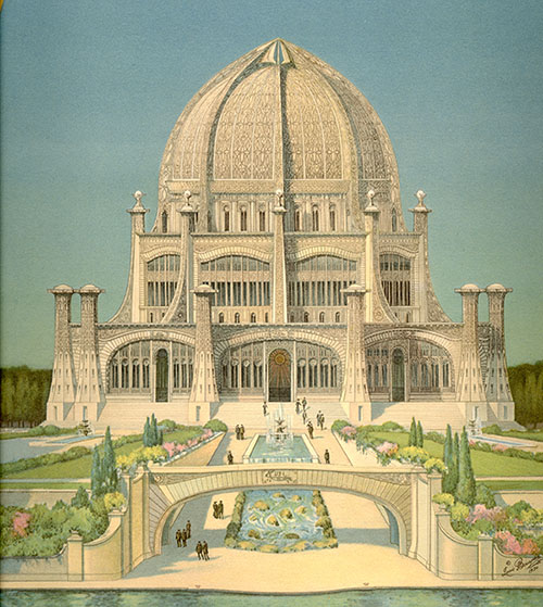 bahai temple design