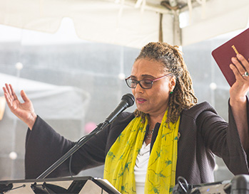 Marker for DC’s first African American Baha’i is unveiled