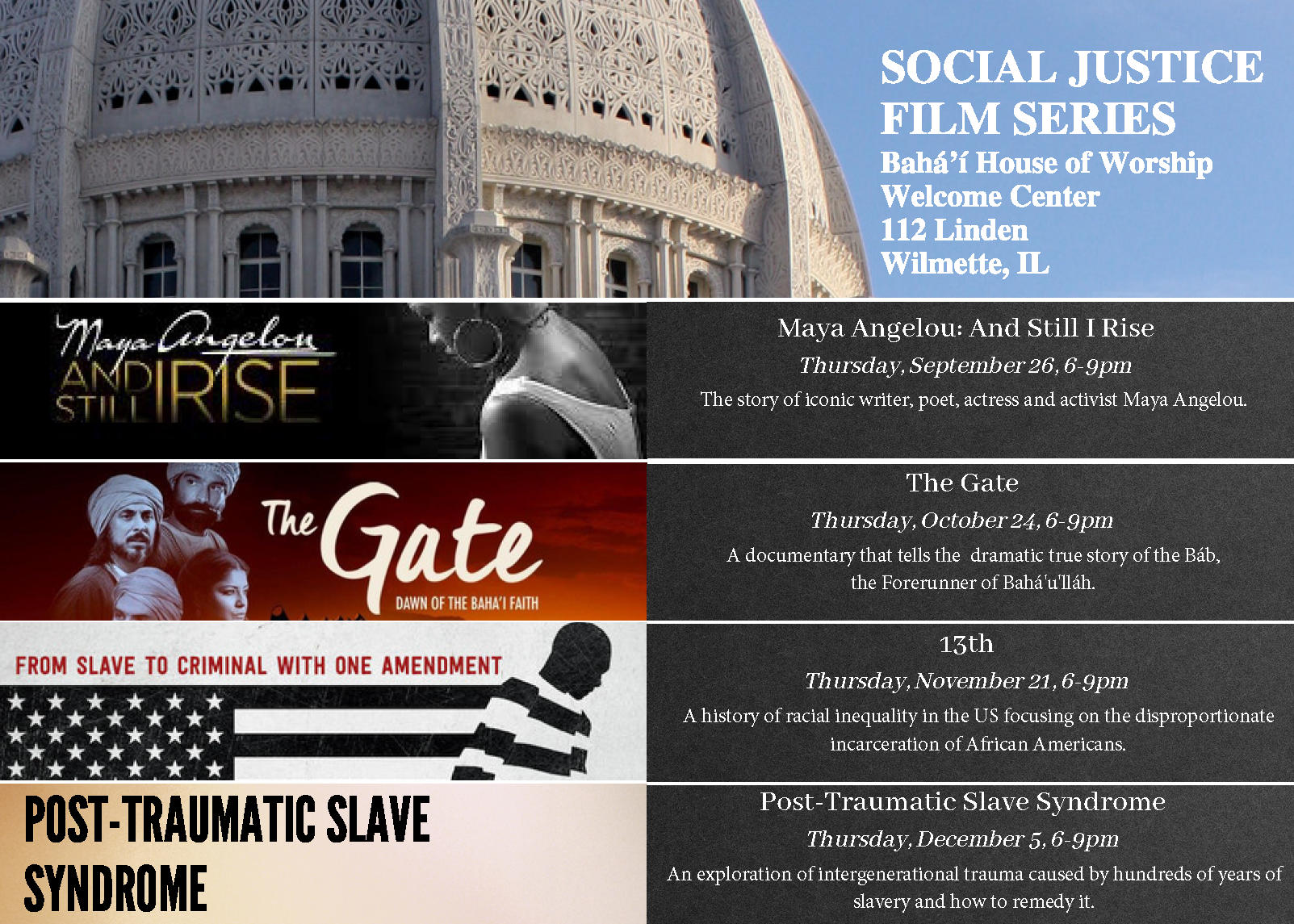 Social Justice Film Series