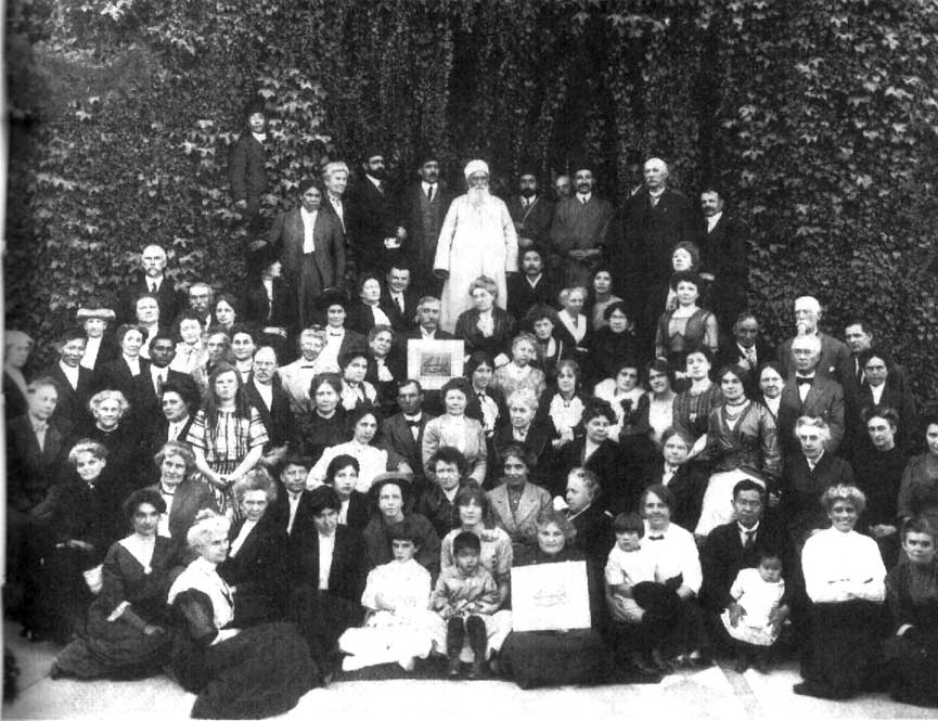 Addressing the Japanese Friends