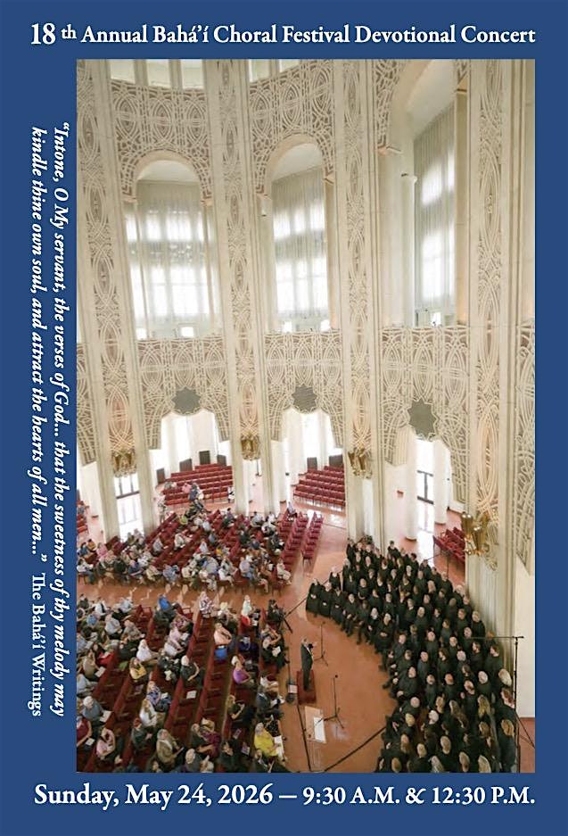 Baha’i House of Worship hosts 18th annual choral festival